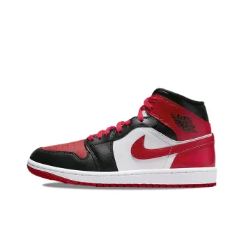 JORDAN 1 Mid Alternate Bred Toe Women's