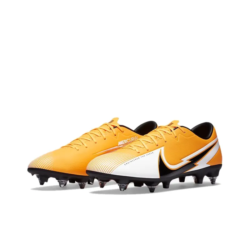 Nike Mercurial Vapor 13 Academy Sgpro AntiClog Traction Yellowblack-2