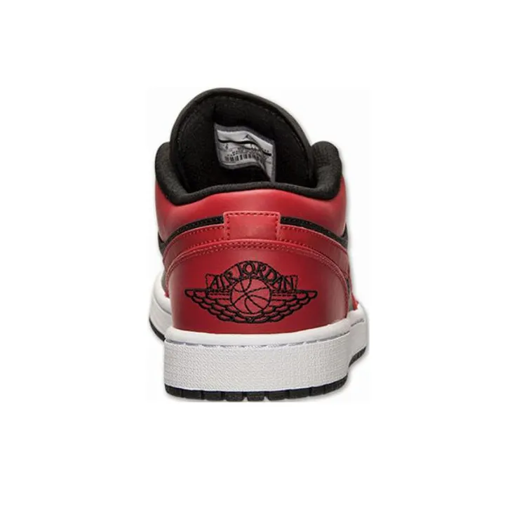 Jordan 1 Retro Low Black Gym Red-4
