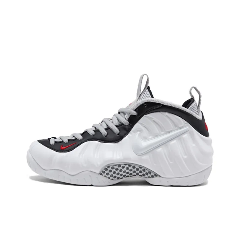 Nike Air Foamposite Pro White Black University Red-0