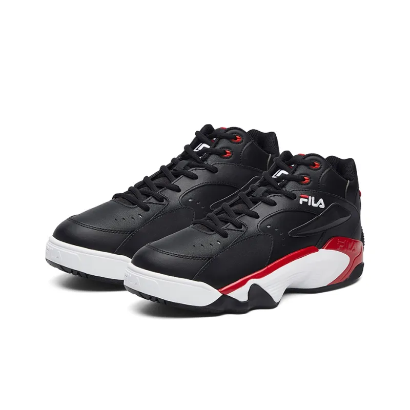 FILA Janball Mid Black/Red/White Women's-2