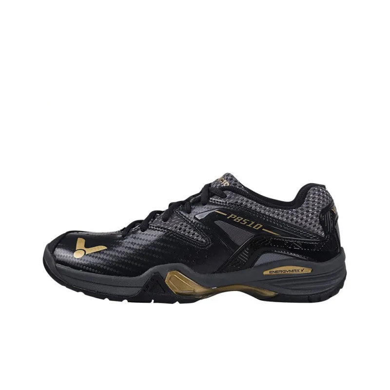VICTOR Badminton Shoes Unisex Black Gold-0