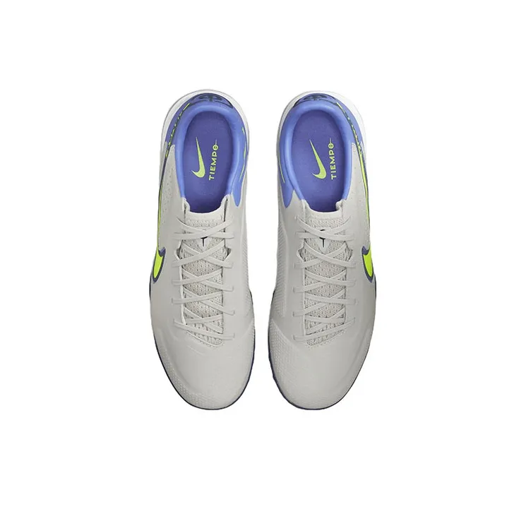 Nike React Legend 9 Pro TF Turf Soccer Shoes Grey/Yellow-3