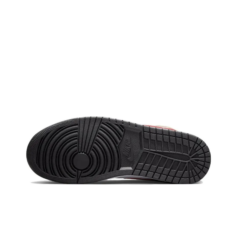 Jordan 1 Mid Light Curry Cardinal-5