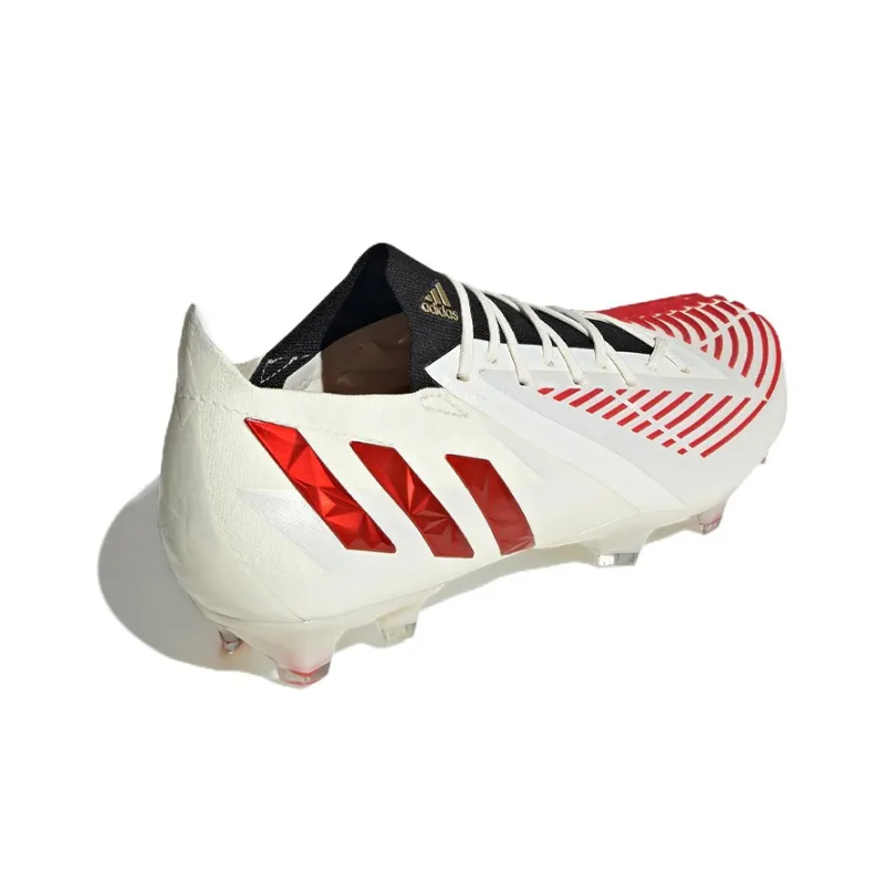 adidas Predator Edge1 L FG White Red-3