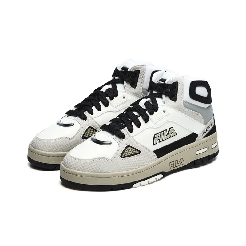 FILA FUSION Teratach Skate Shoes 'White Grey Black'-1