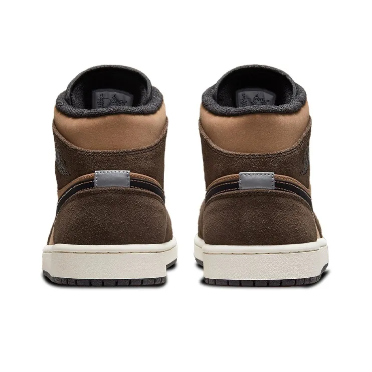 Jordan 1 Mid Se Dark Chocolate-4