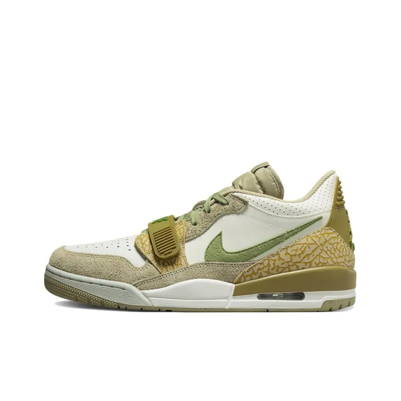 Jordan Legacy 312 Low Golden Moss Alligator-0