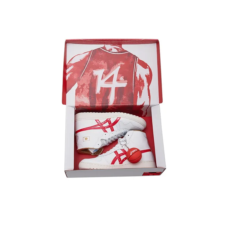 Asics Unisex Japan L Retro White/Red-7