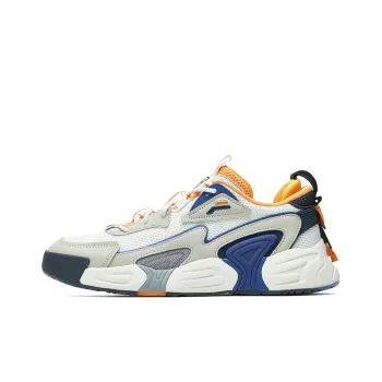 FILA Swarm Low Swirl Sneakers Blue/grey/yellow