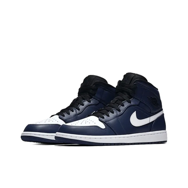 Jordan 1 Mid Obsidian-2