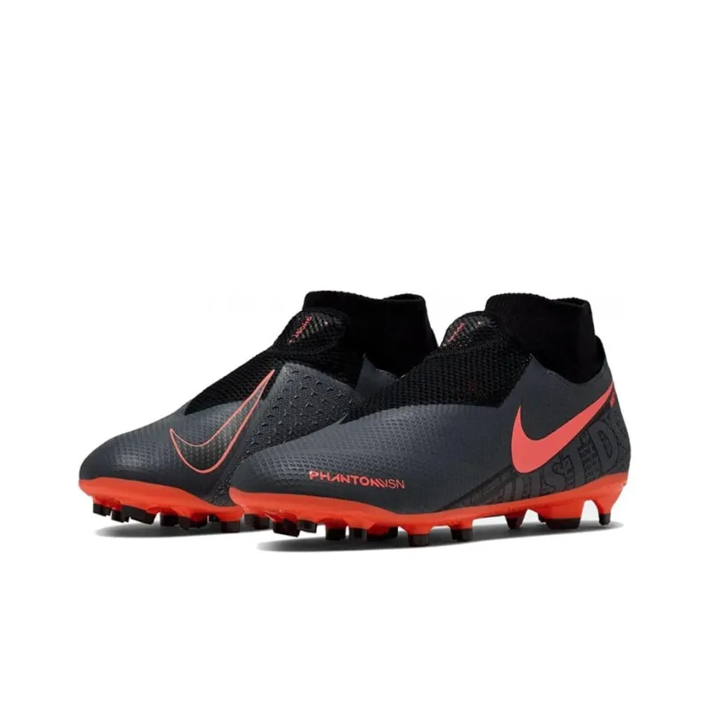 Nike Phantom Vision Pro Df Fg 'Dark Grey Bright Mango'-2