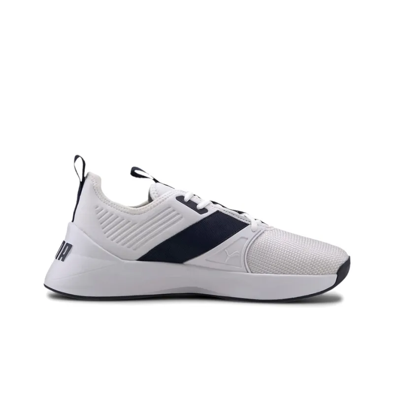 PUMA Jaab Xt Pwr Cushioning Wear-Resistant Low-Top Training Shoes Men's White Black-1