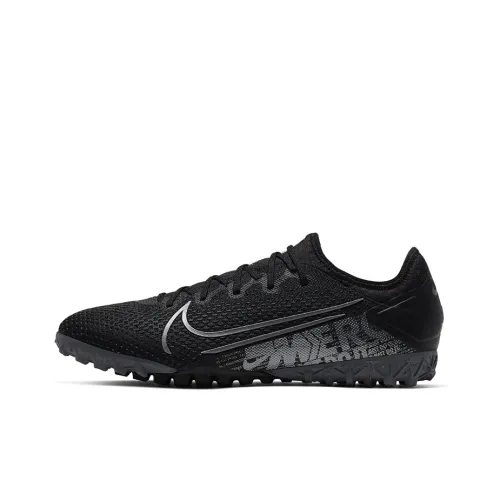 Nike Mercurial Vapor 13 Soccer Shoes Men Low-Top Black/Silver