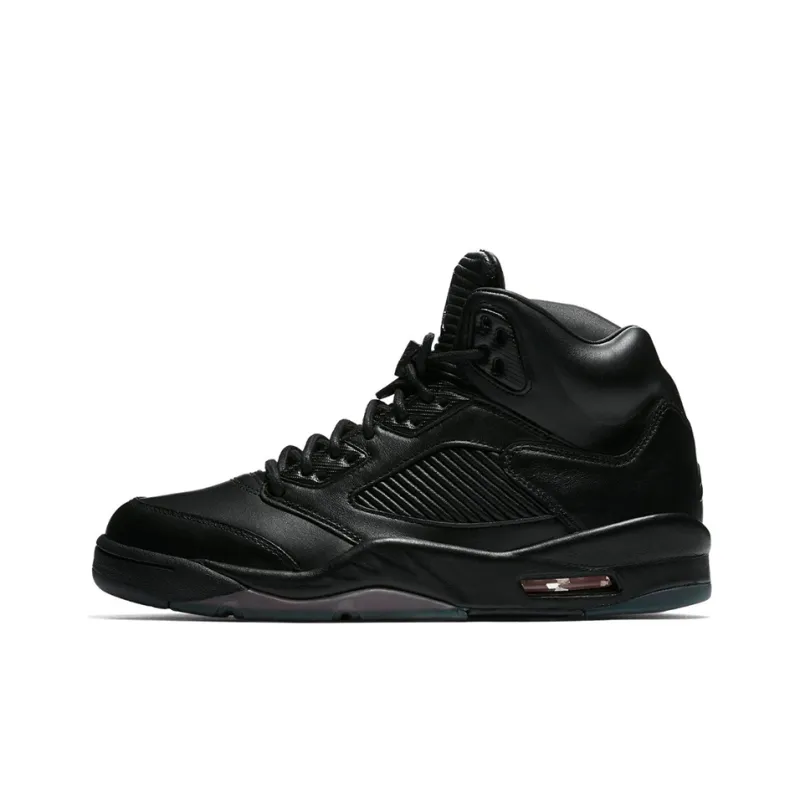 Jordan 5 Retro Premium Triple Black-0