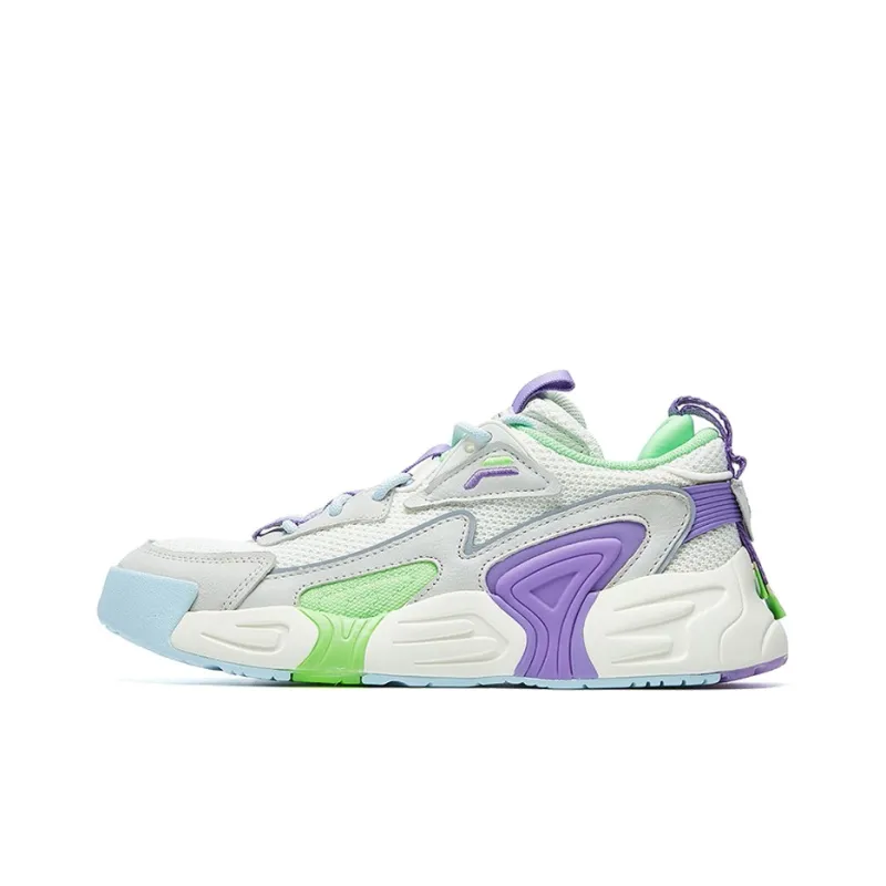 FILA Swarm Low Swirl Sneakers Purple/white/grey-0