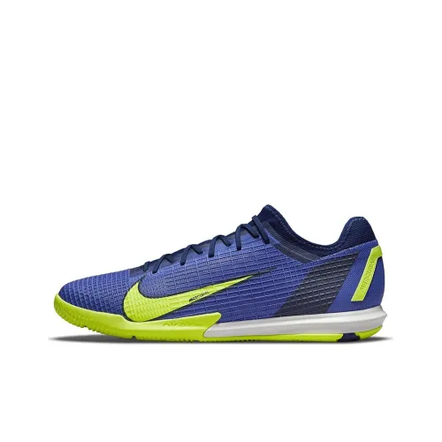 Nike Mercurial Vapor 14 Soccer Shoes Men Low-Top Blue/Green