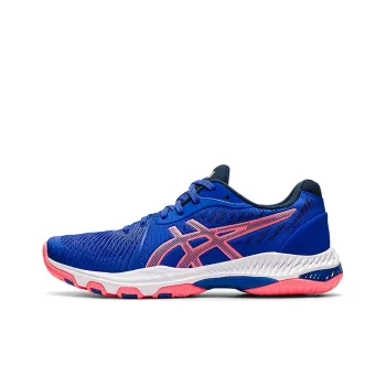 Asics Netburner Ballistic FF 2 Vintage Basketball Shoes Women's Low-Top Blue/Pink