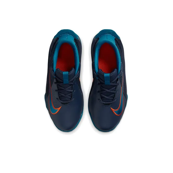 Nike Team Hustle Quick 3 Midnight Navy Orange GS-3