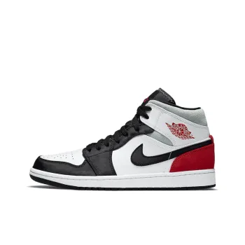 Jordan 1 Mid SE Red Black Toe
