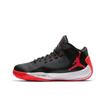 JORDAN Rising High 2 Sneakers Black/Red/White