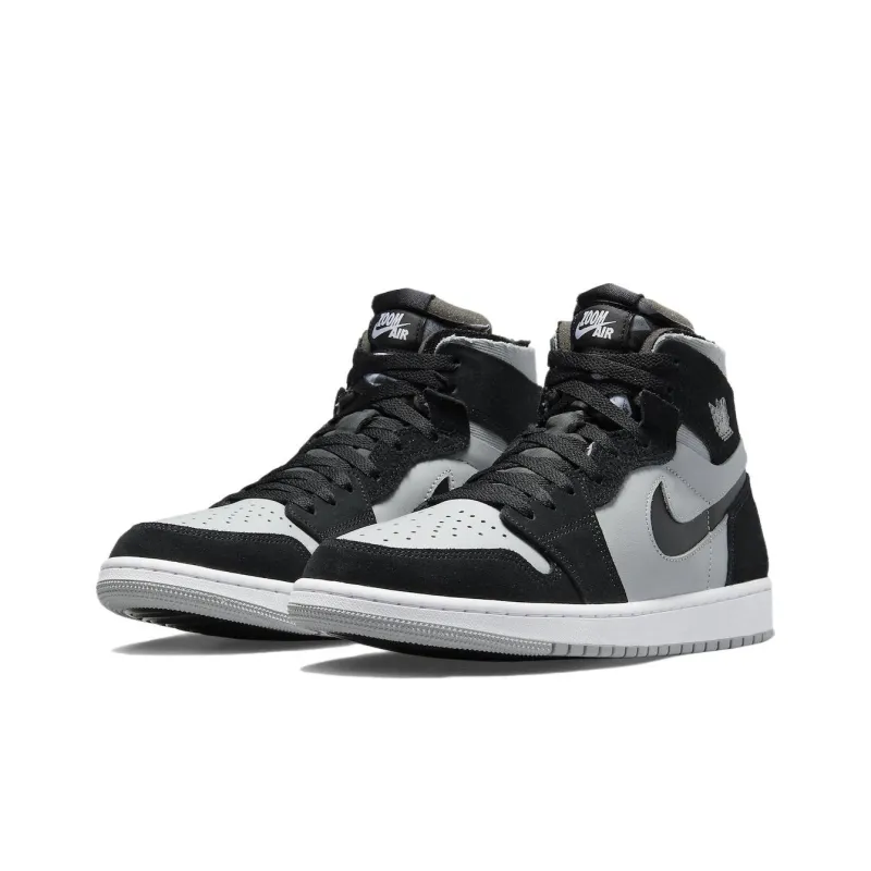 Air Jordan 1 Zoom Cmft 'Black Light Smoke Grey'-2