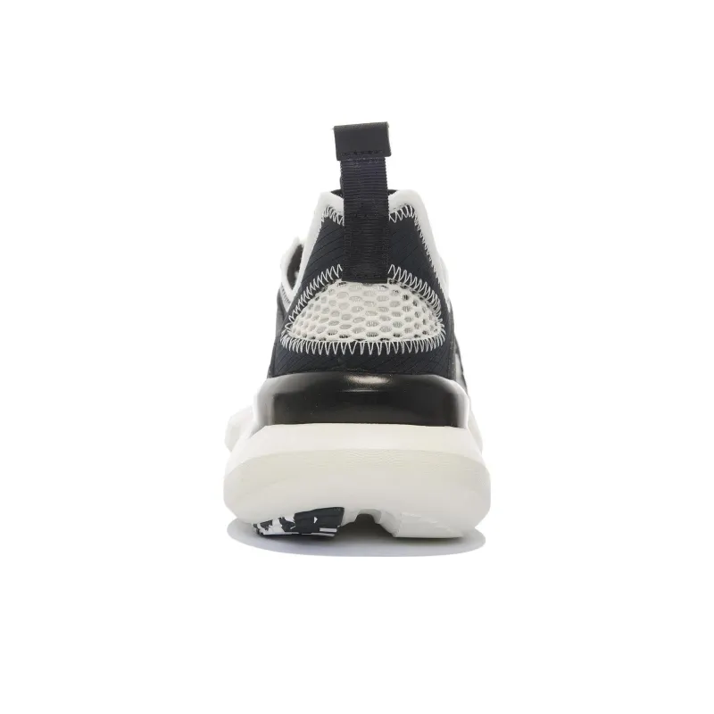 LiNing Enlightenment 2.3 Lite Cushioning Anti Slip And Wear Resistant Low Top Vintage Basketball Shoes White Black-5