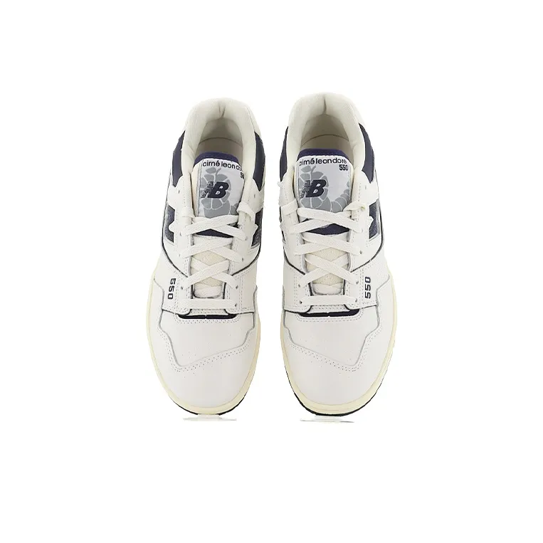 New Balance 550 Aime Leon Dore White Navy-3