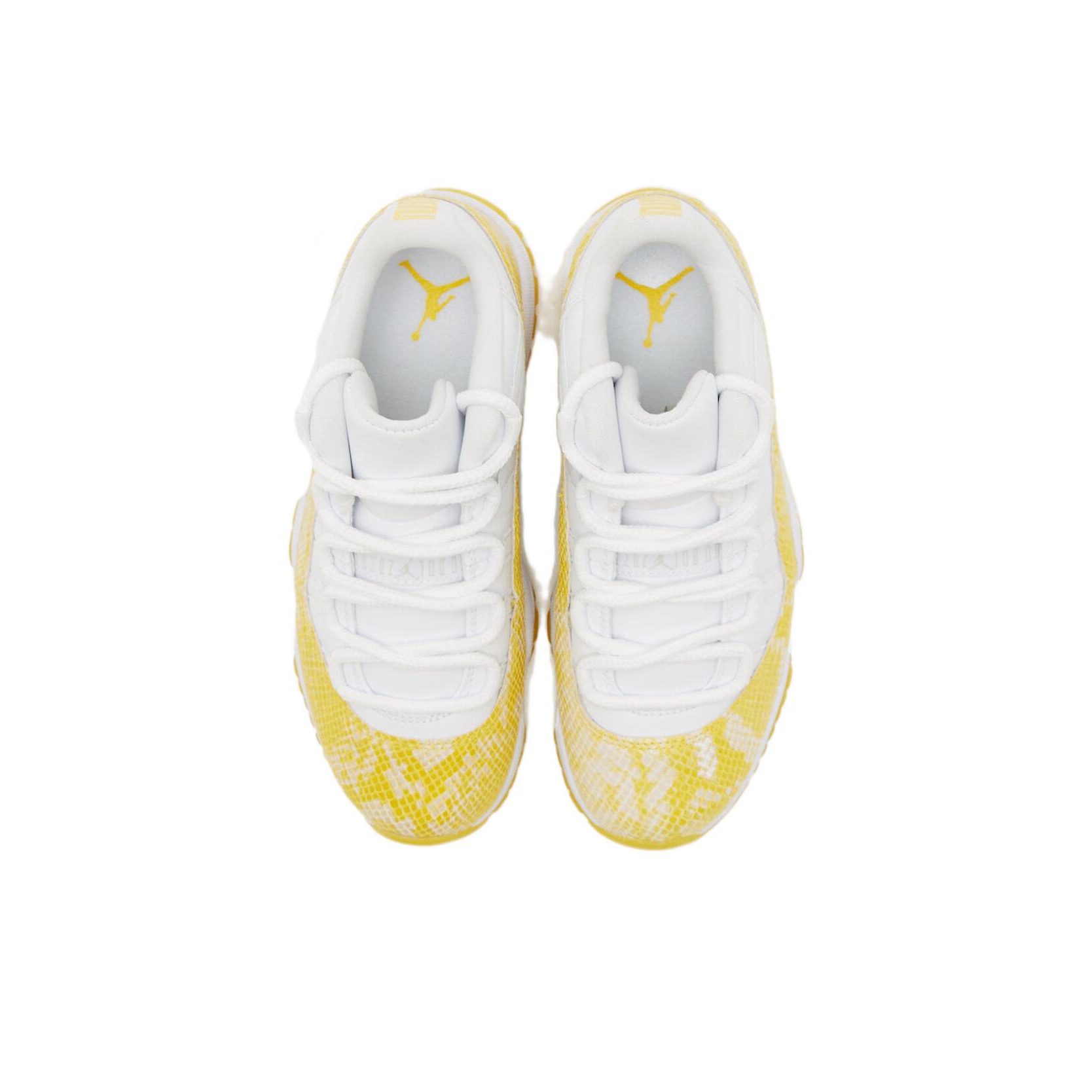 JORDAN 11 Retro Low Yellow Snakeskin Women s POIZON