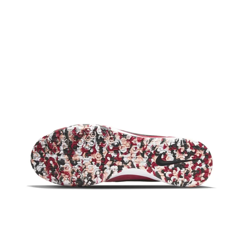 Nike Premier 2 IC/IN Indoor Anti-Slip And Wear-Resistant Lightweight Soccer Shoes Unisex Dark Red-5
