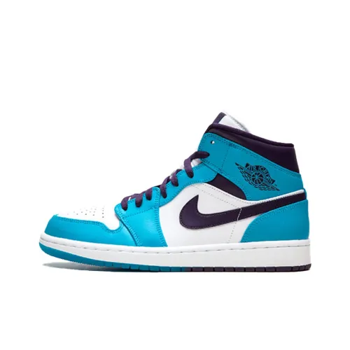 Jordan 1 Mid Hornets