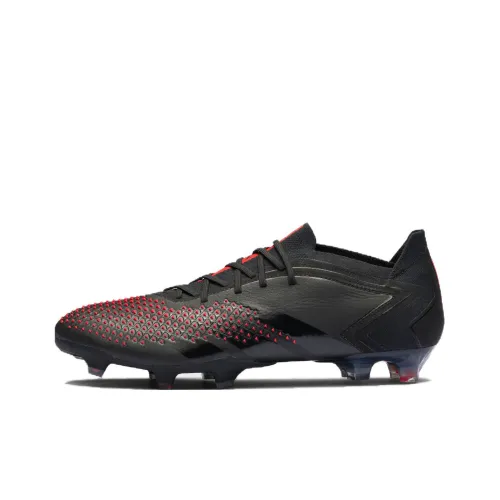 Adidas X PRADA Soccer Shoes Unisex Low-Top Black/Red