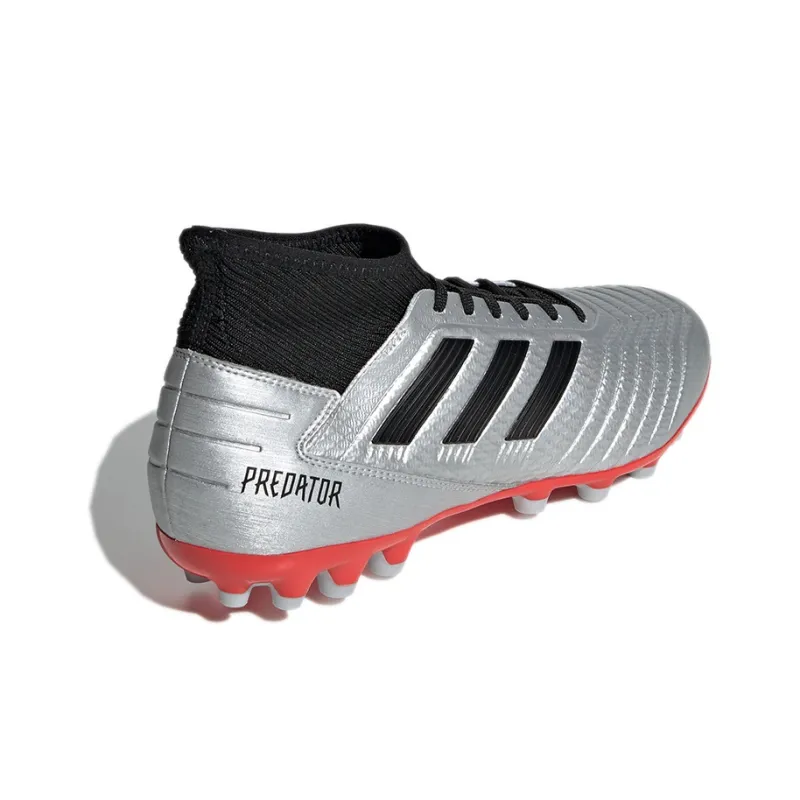 Adidas Predator 19.3 Ag 'Silver Metallic Black'-3