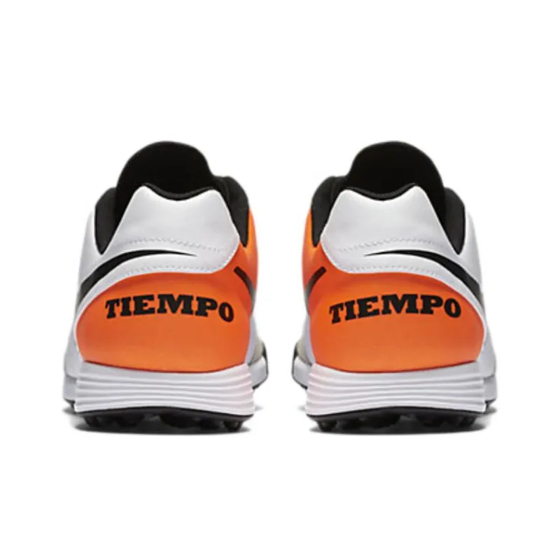 Nike Tiempo Genio Ii Leather Turf 'White Orange Black'-3