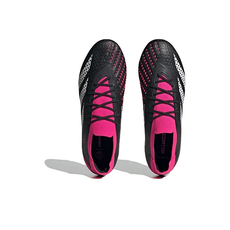 Adidas Predator Accuracy.1 Low Fg Black Team Shock Pink-4