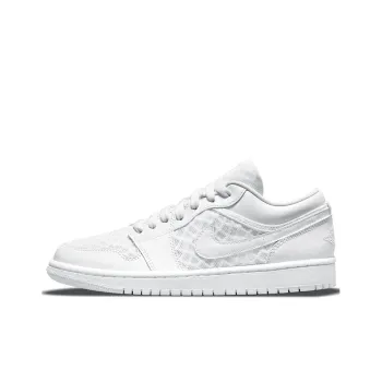 Jordan 1 Retro Low Breathe Triple White Women's