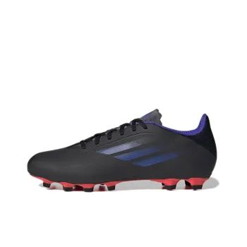 Adidas X Speedflow.4 Flexible Ground Boots Wear-resistant And Lightweight Soccer Shoes Men's Black Blue