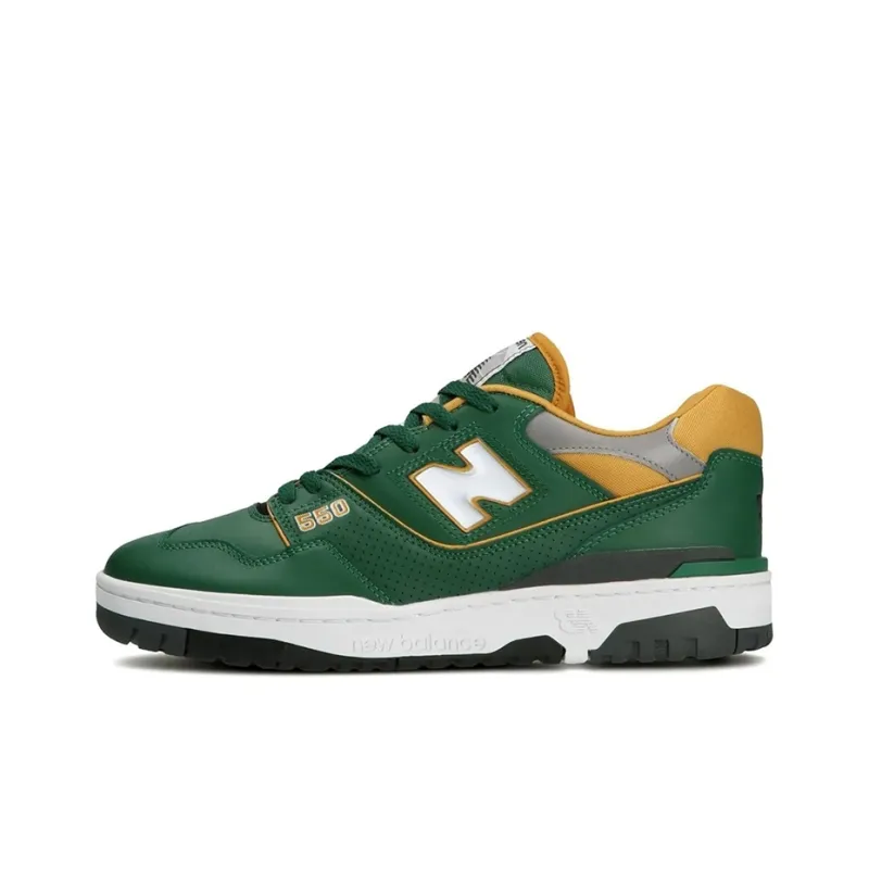 New Balance 550 Dark Green Gold-0