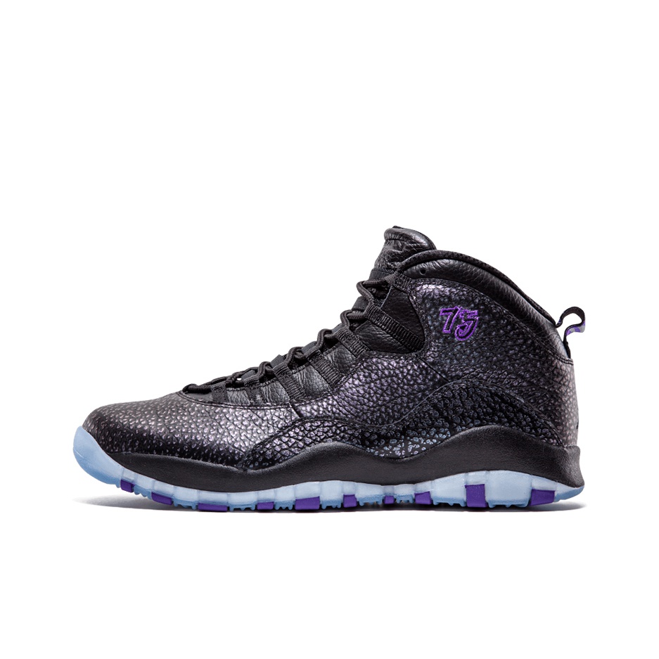 Jordan 10 purple and white best sale