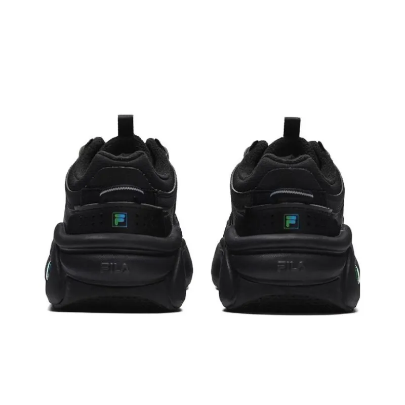 FILA Panini Low Retro Basketball Sneakers 'Black'-4