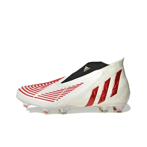 adidas Predator Edge+ FG 'Off White Vivid Red'