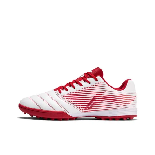 LINING Soccer Shoes Men Low-Top Red/White