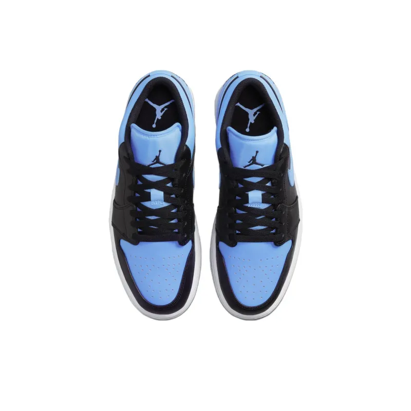 Jordan 1 Low Black University Blue-3