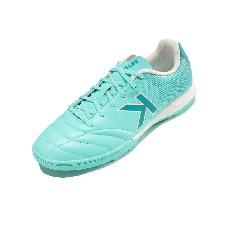 KELME TF Turf Soccer Shoes Unisex White Mint Green-2