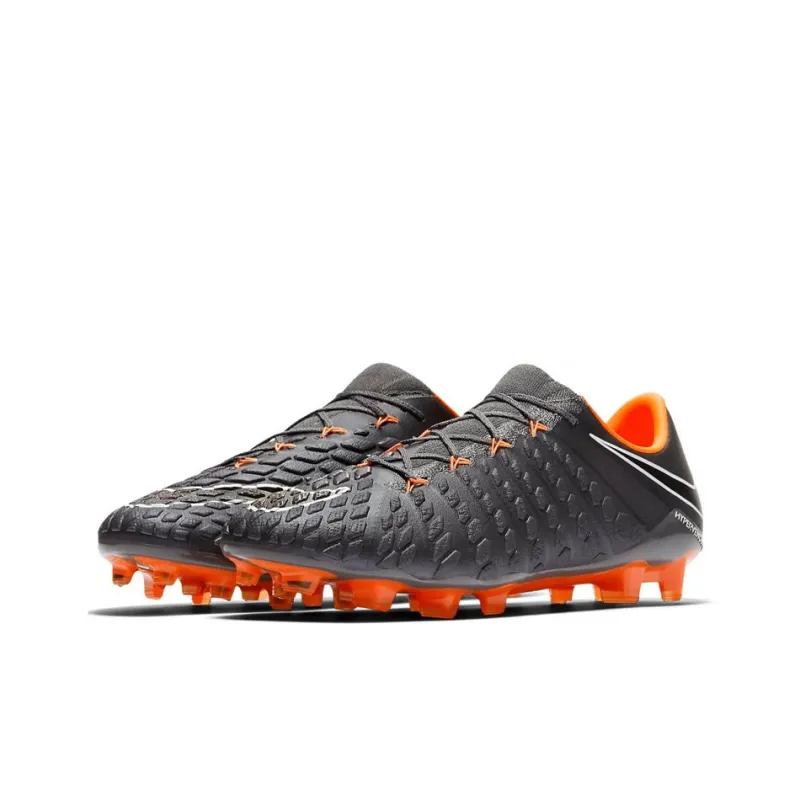 Nike Hypervenom Phantom Iii Elite Fg Dark Grey Total Orange-2