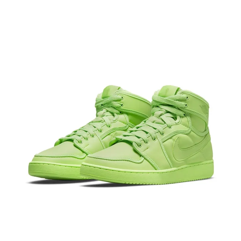 Jordan 1 Retro Ajko Billie Eilish Ghost Green Women's-2
