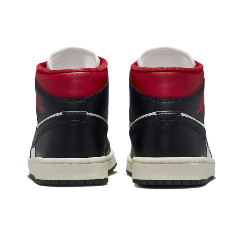Jordan 1 Mid Gym Red Panda Women's-4