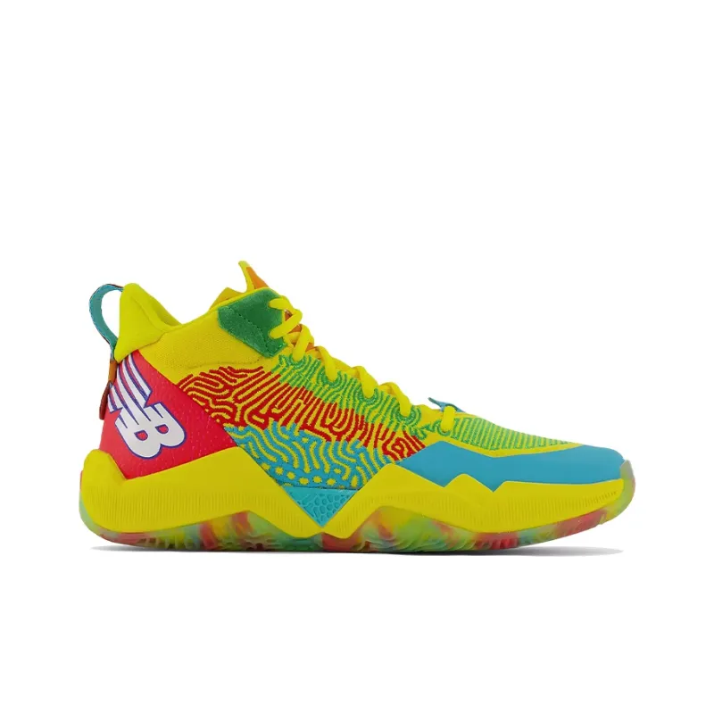 New Balance Two Wxy Yellow Teal-1