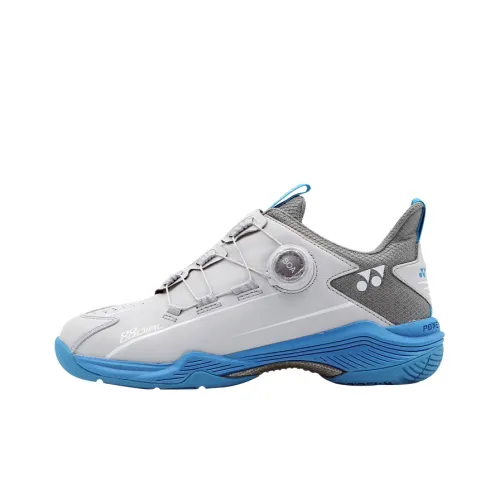 YONEX 88D 2 Badminton Shoes Unisex Low-Top Cyan Gray