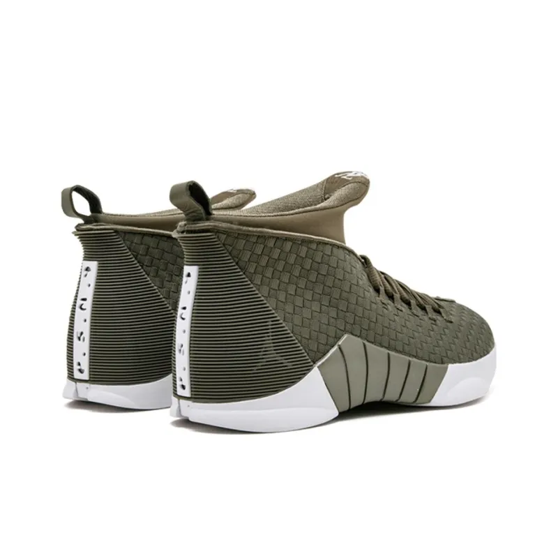 Jordan 15 Retro Psny Woven Olive-3